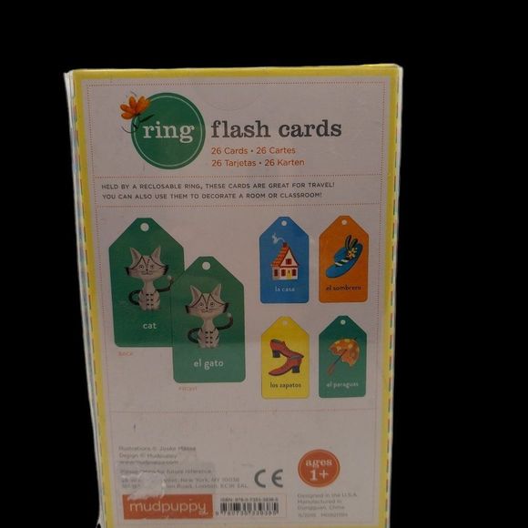 Mudpuppy Ring Flash Cards - Picture 3 of 3
